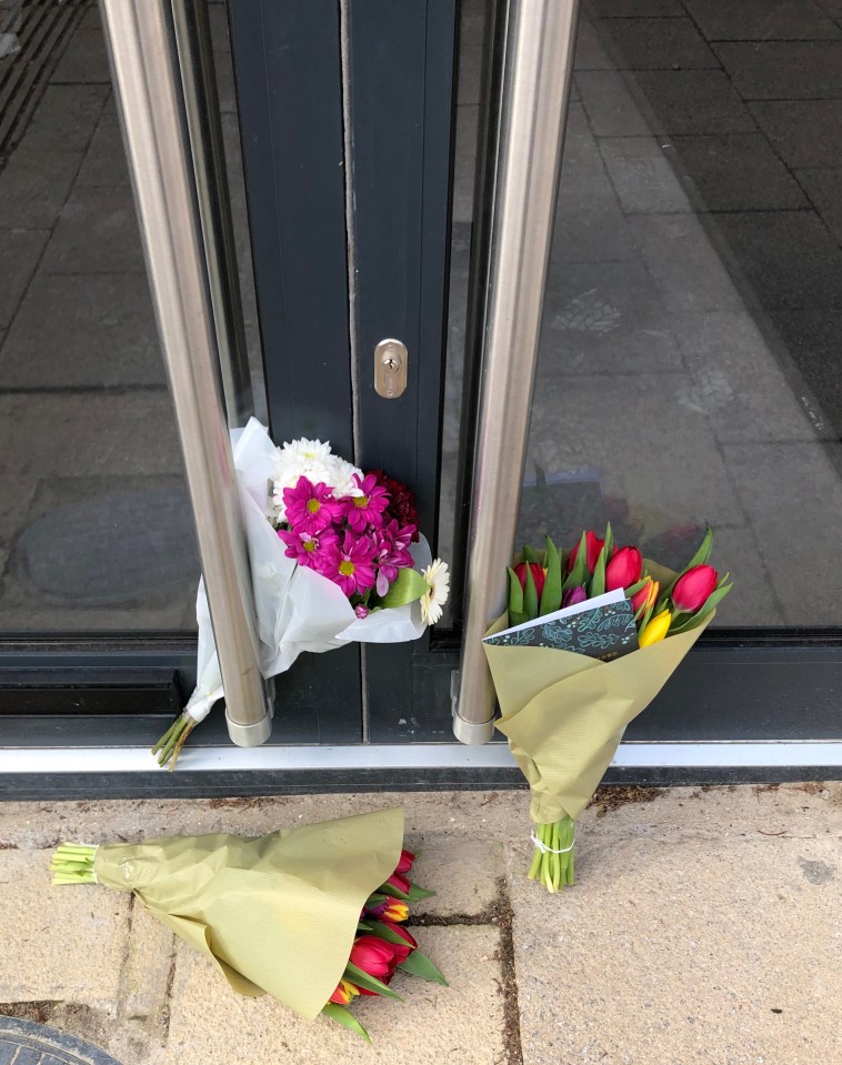 Flowers were left outside the Skillet in Essex, which was co-owned by Mike