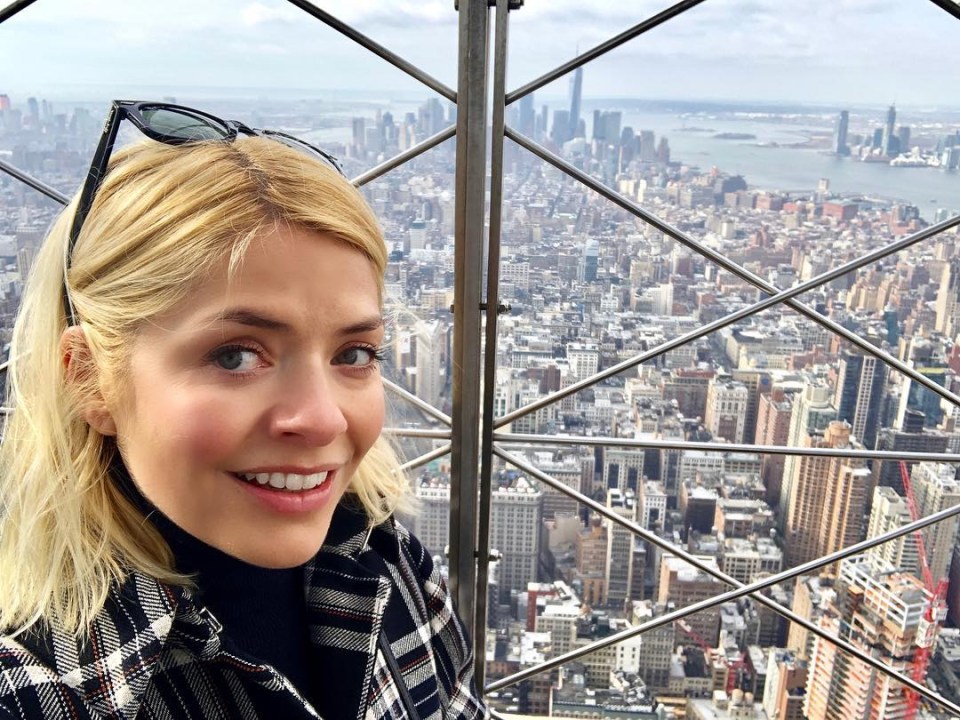  Holly has just got back from a city break to New York