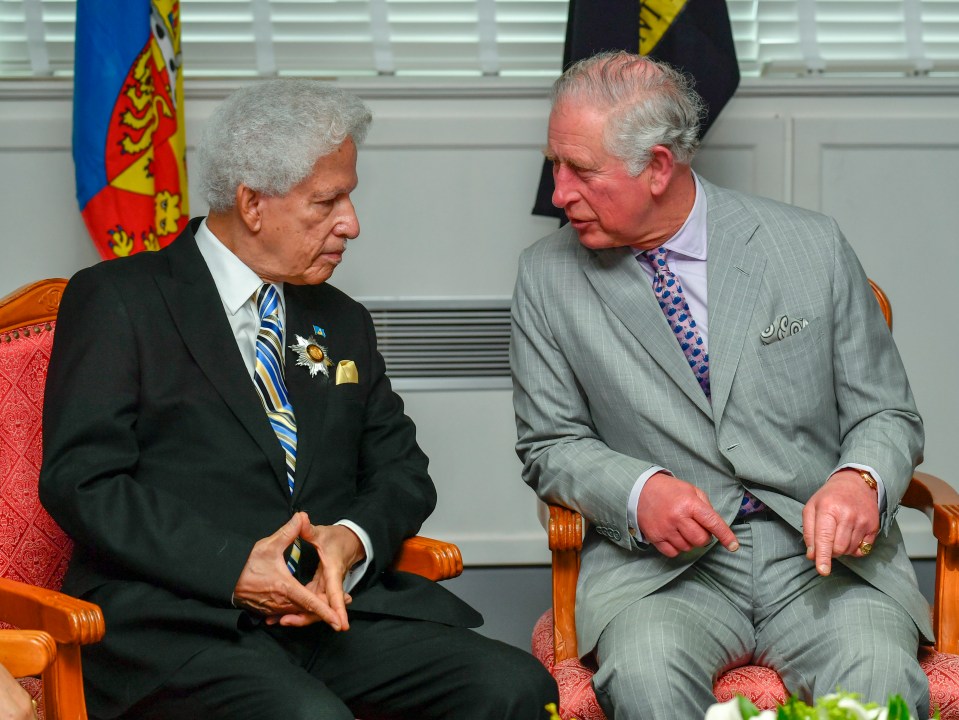  The Prince of Wales was speaking ahead of a reception to mark the island’s 40th anniversary of independence