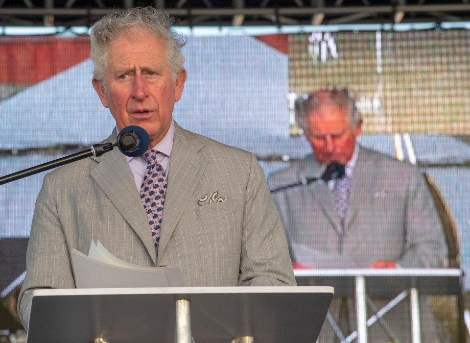  In his speech, he said climate change poses an 'existential threat to this island'