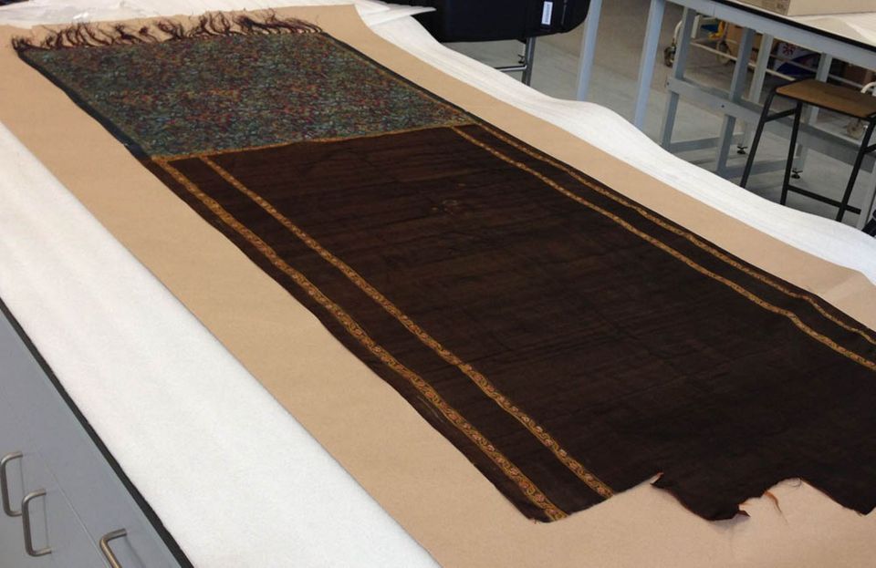 Shawls found with Jack the Ripper victim Catherine Eddowes.