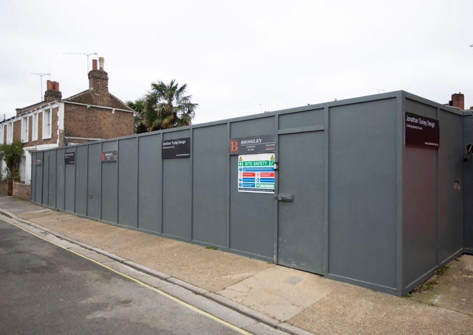  Two houses are said to have been demolished to make way for the new mega-house in West London