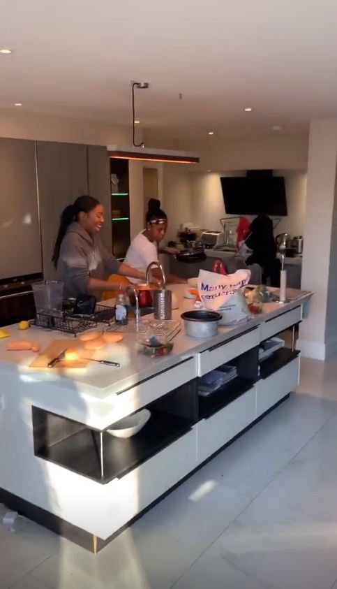 Stormzy often hosts parties for family and friends