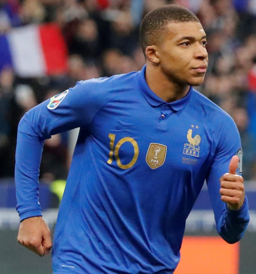 Kylian Mbappe keeps calm after making it 3-0 -whereas Iceland never had a quiet moment trying to stop him