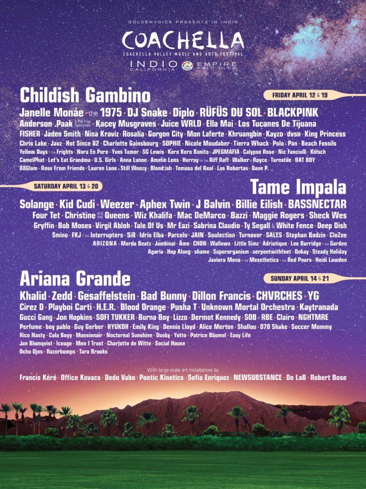  Ariana Grande is headlining at this year's festival