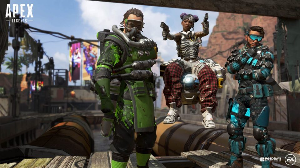  The masked Caustic is getting a bit of a buff to the damage of his traps