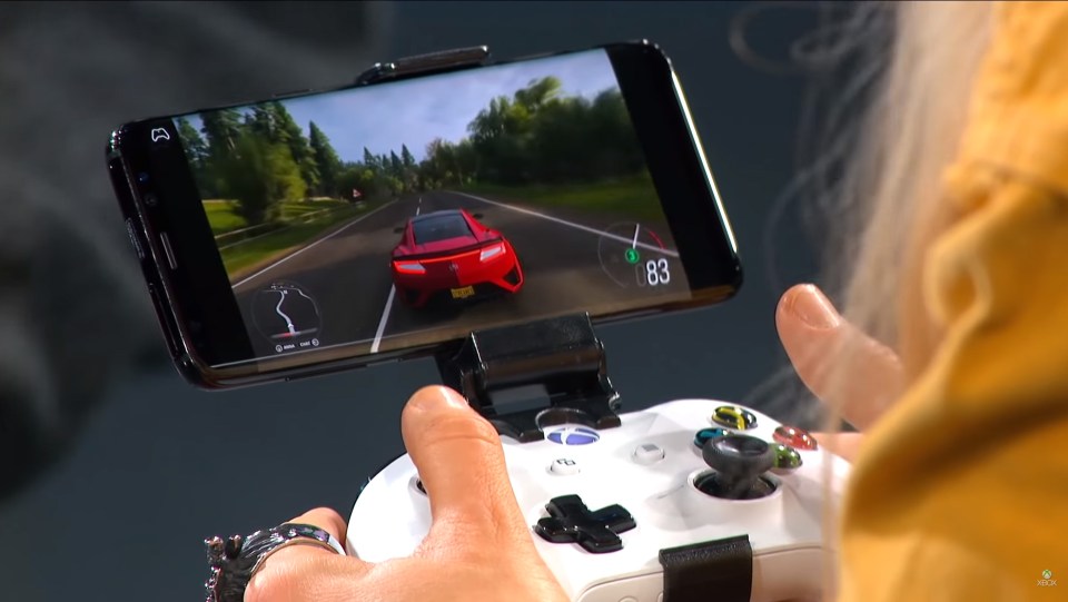  The demo on Microsoft's relaunched Inside Xbox show had Forza Horizon 4 being played on a Galaxy S9 plus, using project xCloud