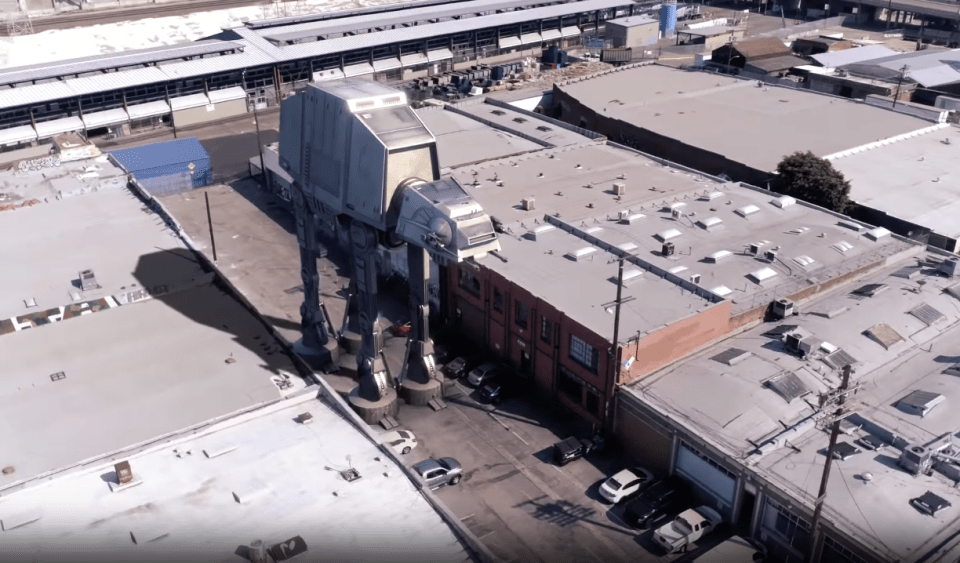  The infamous AT-AT first appeared in Star Wars: The Empire Strikes Back