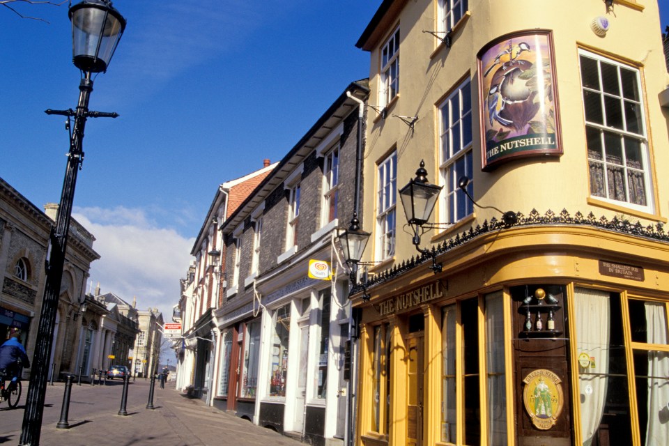 Judges said Bury St. Edmunds in Suffolk has a friendly atmosphere and colourful history