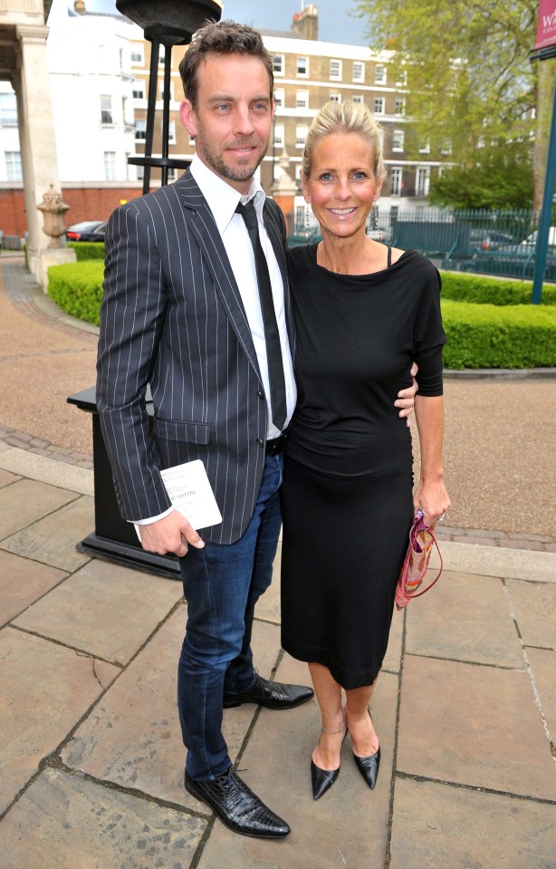  Ulrika Jonsson with third husband Brian after 11 years of marriage