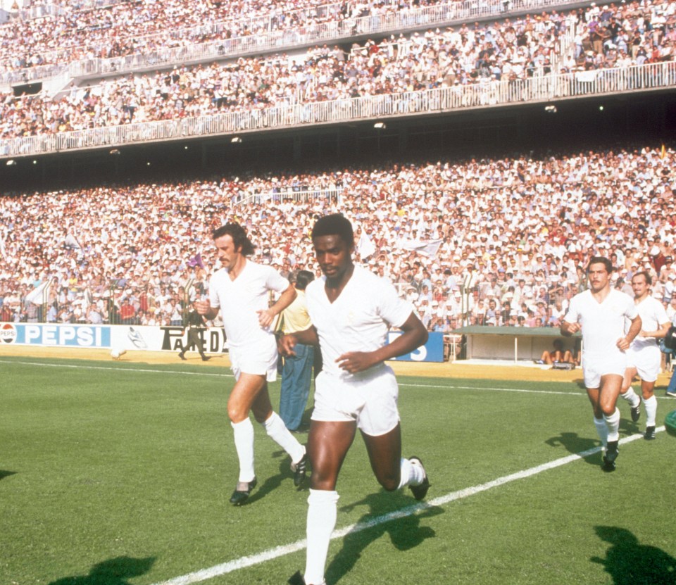 Cunningham was the first ever Brit to join Real Madrid, for a fee of £950k in 1979