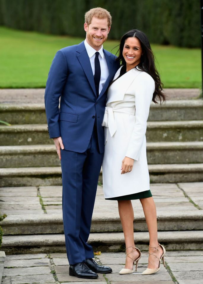  Meghan Markle's Aquazzura heels were notably too big at the engagement announcement