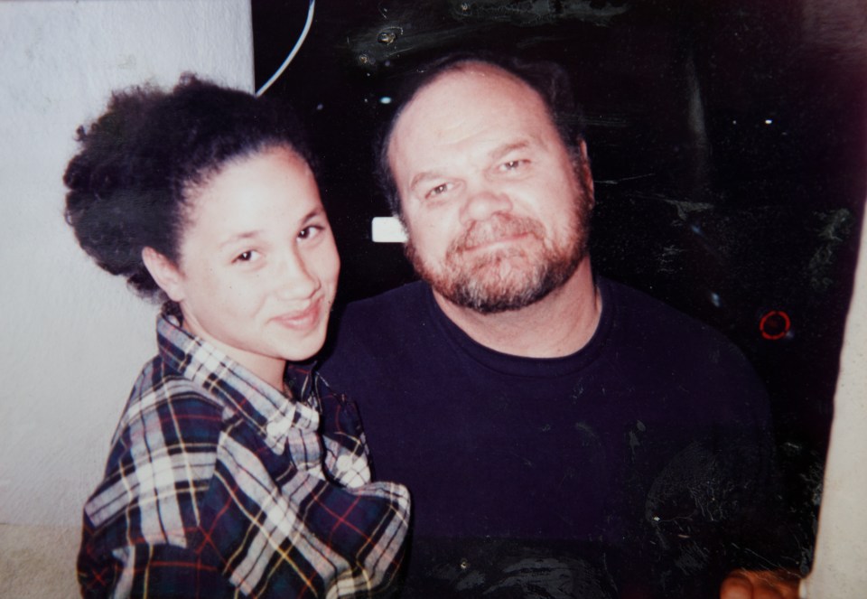  Meghan Markle 'grew up' on the set of Married With Children where her father Thomas worked as a cameraman
