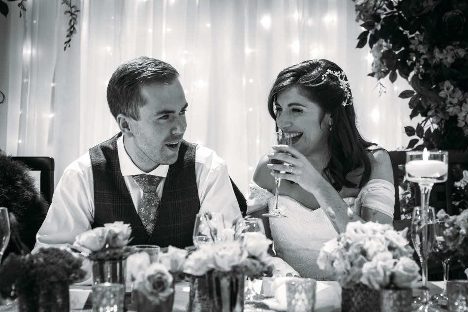  The two revealed they spent their wedding night together talking