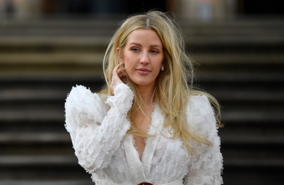  Ellie Goulding attends the World Premiere of 'Our Planet' at the Natural History Museum in London