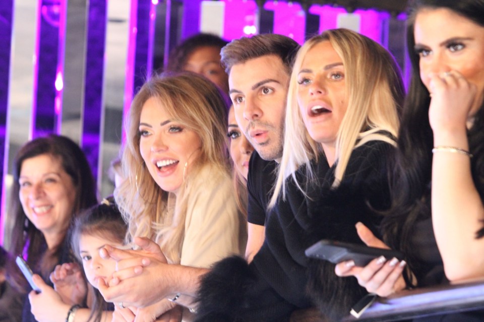  Katie was also joined by her hairdresser BFFs Marcello Ferri and Ross Fraser