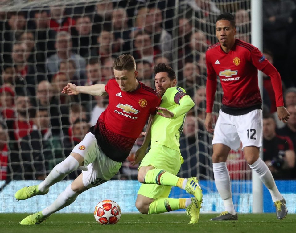 Scott McTominay was arguably Manchester United's best player in the 1-0 home loss