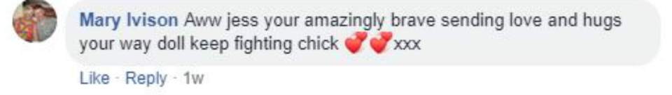 While others have been sending the nurse their best wishes