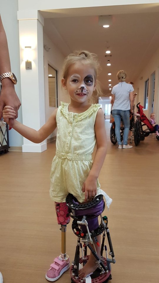  Victoria stayed strong and positive throughout the long recovery process