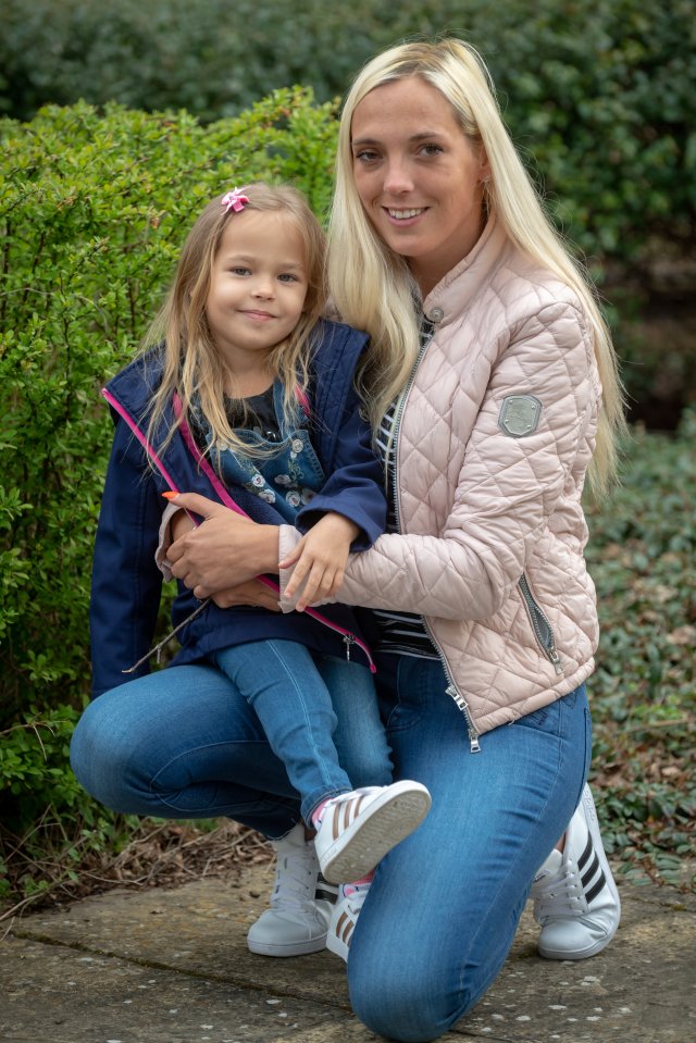  Victoria's parents refused to give up on their daughter despite specialists saying amputation was her only option