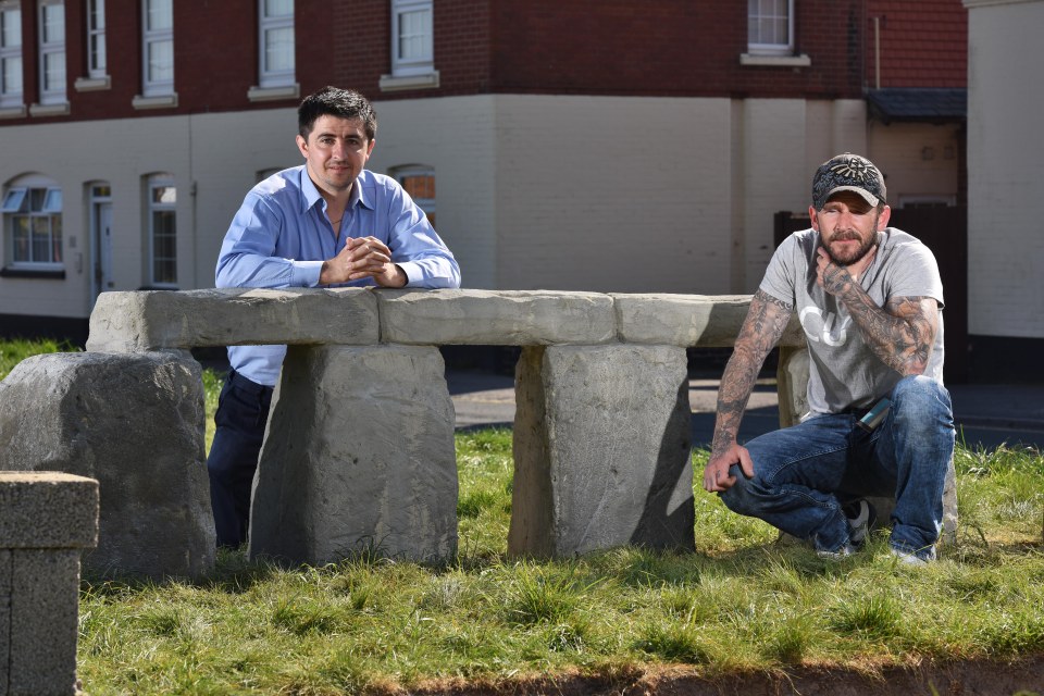  Daniel King and artist Rhys Bliszko are working on the mini version that will be completed later this week