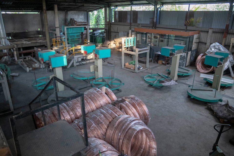  The copper factory in Colombo was owned by one of the twisted Sri Lankan terrorists