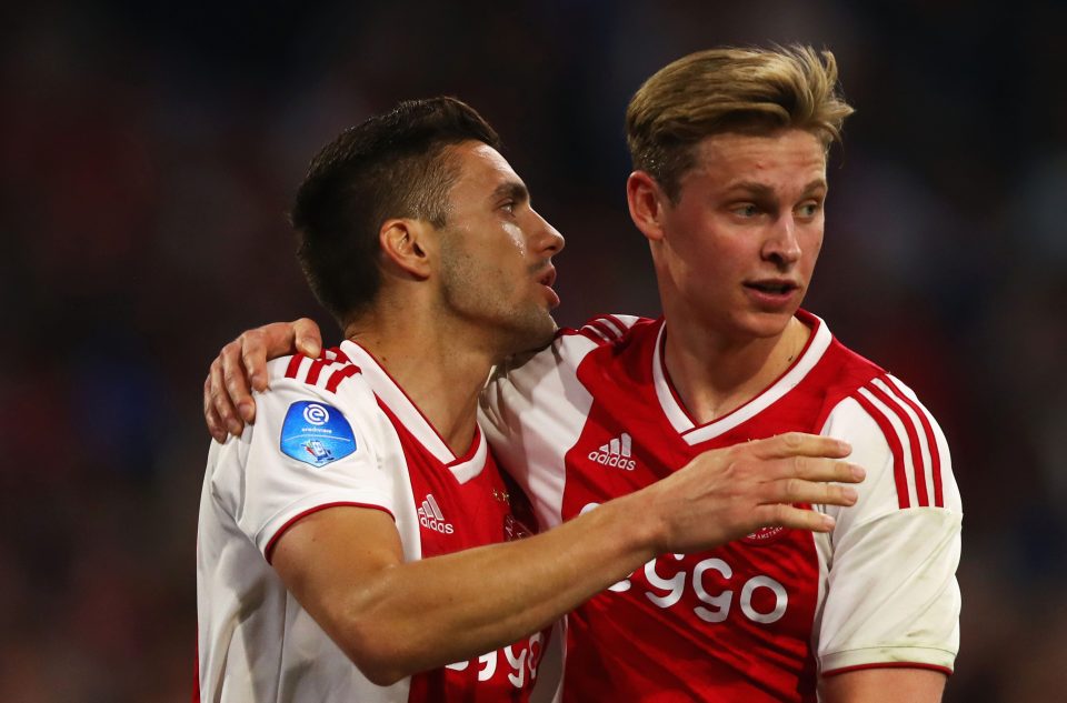  Tadic is helping the club's young stars like Frenkie de Jong progress