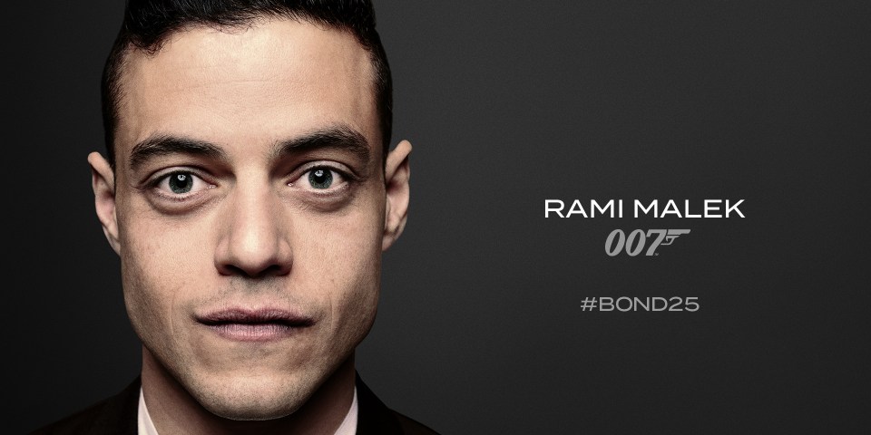  Rami Malek has been confirmed as the new bond villain
