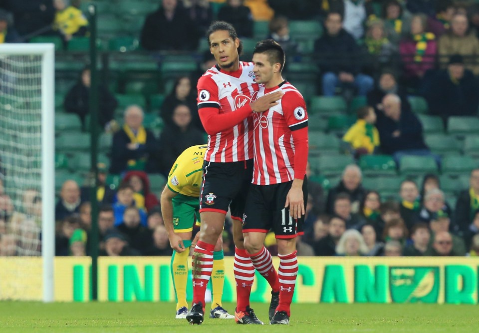  Tadic played alongside Virgil van Dijk at Groningen before Southampton