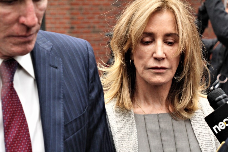  Huffman pleaded guilty in a Boston Federal court