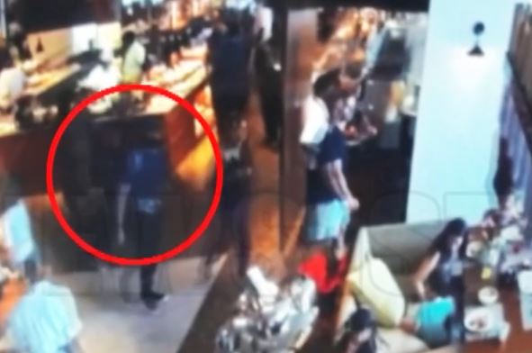 At least one of the terrorists joined the queue for breakfast at the Shangri-La hotel in Colombo before setting off a bomb
