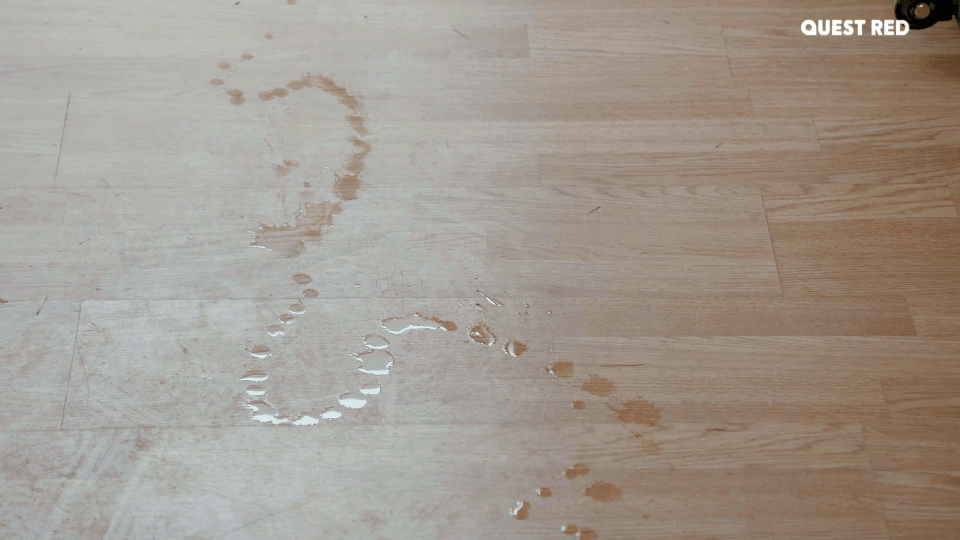  Katie's wee was seen on the floor in the surprising scenes