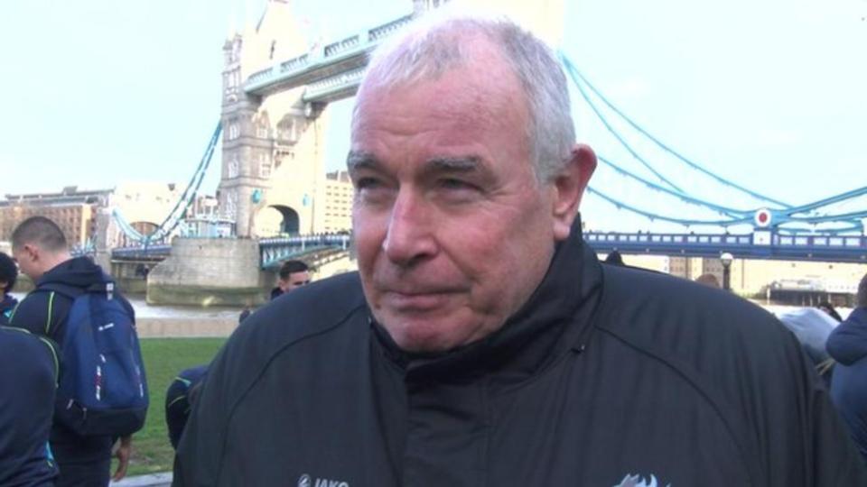  Owner David Hughes has bankrolled London Broncos back into Super League - and they could stay up