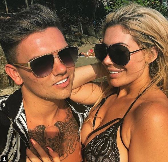  Geordie Shore star Sam partied until the early hours in London's Soho before whisking the the lucky lady back to his hotel room