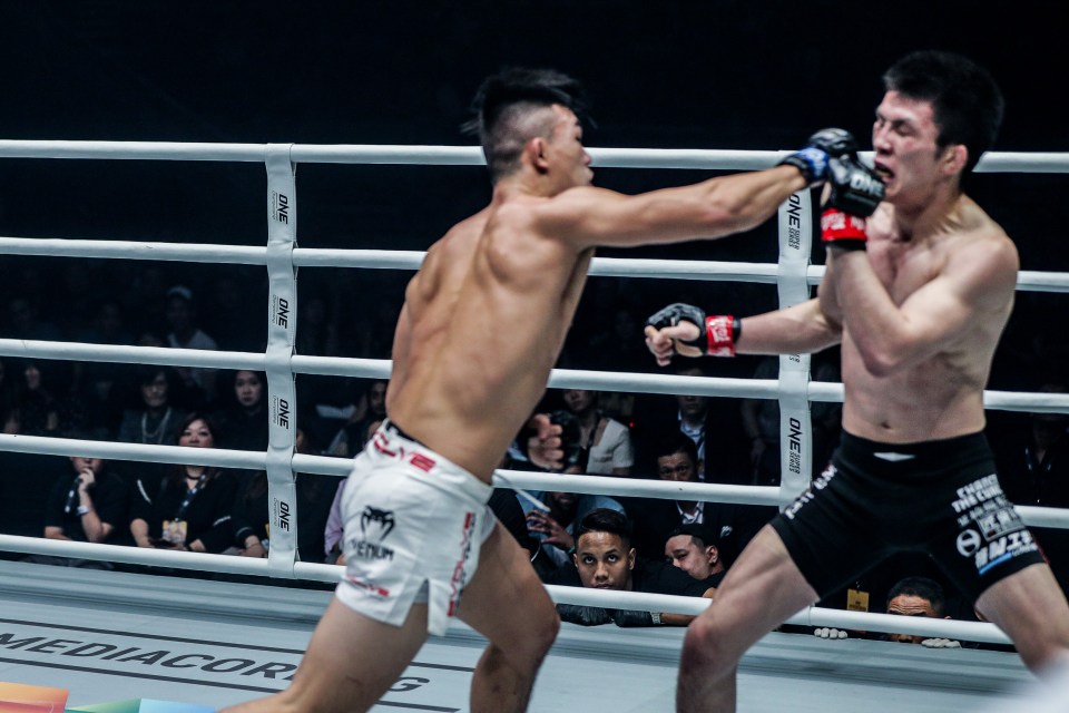  An inspired Lee fought back in the next round and dropped the champion