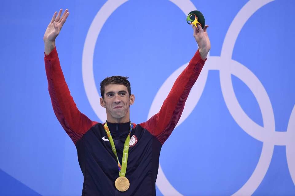  Phelps retired from swimming in 2014 but returned to the pool two years later