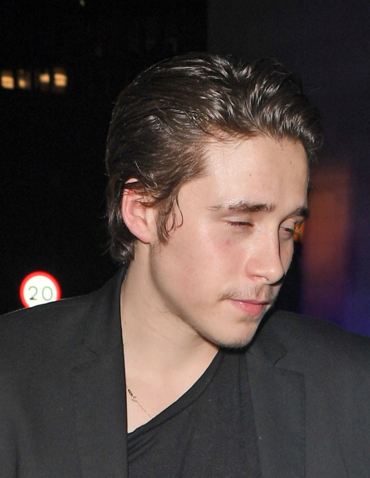 He enjoys a good party - here he looks weary leaving the 2017 Brits after-party