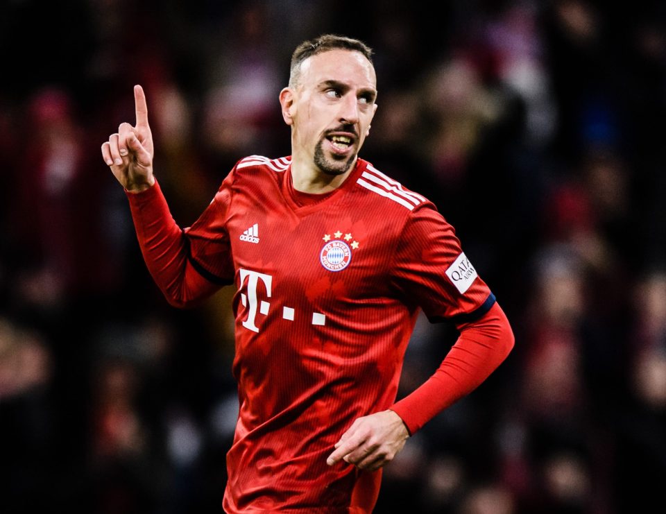  Franck Ribery has scored six goals and made three assists for Bayern this season
