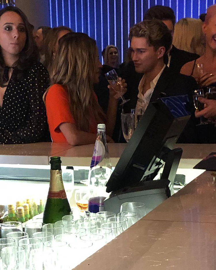  Love Island host Caroline Flack enjoyed a fling with AJ after the pair were caught passionately kissing at this year’s National Television Awards