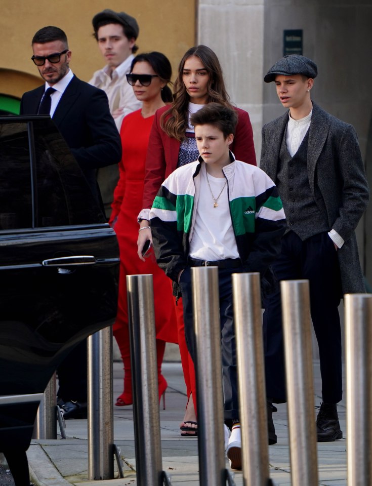 Model Hana is close to Brooklyn's family but there has been some tension over his refusal to make her sign an NDA