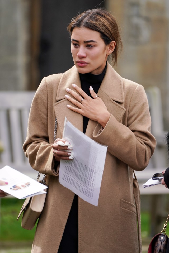  She spoke at Mikes funeral and asked the reality stars who attended to be kinder and more genuine
