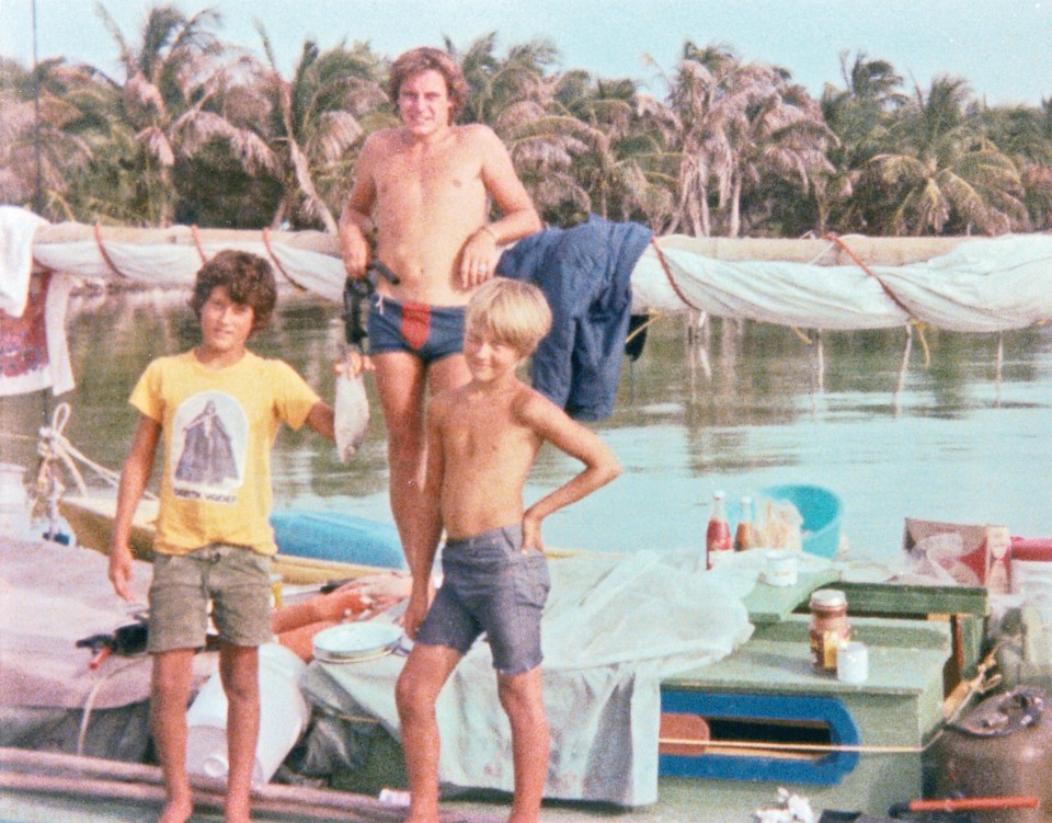  Chris Farmer with Vince and Russell Boston