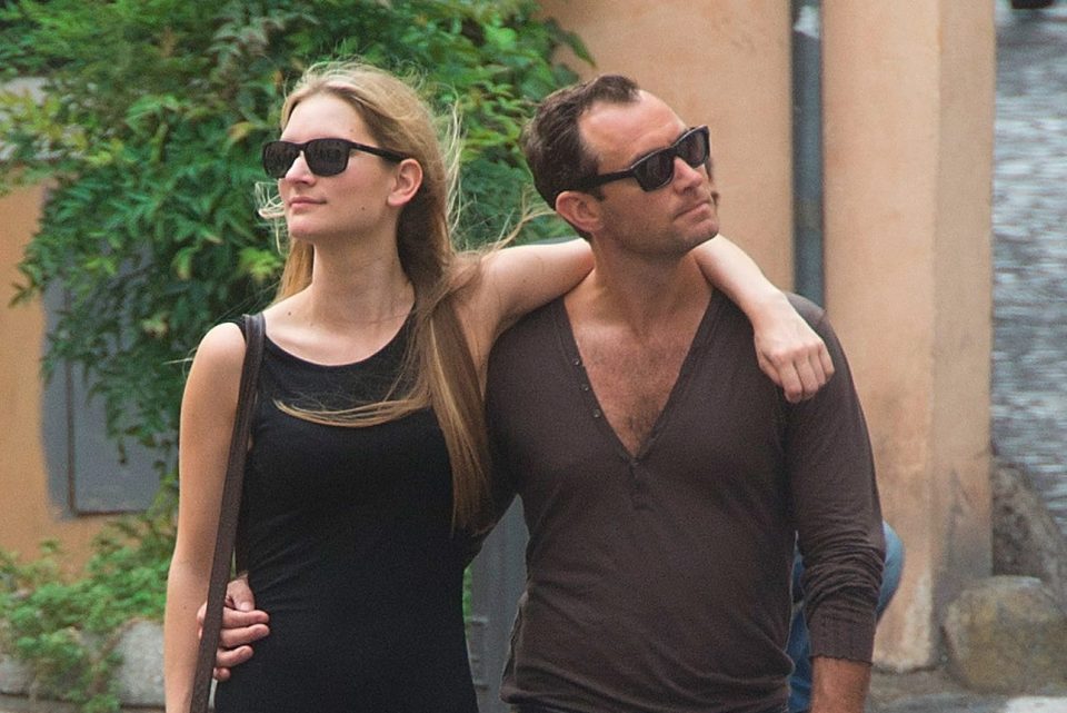 Phillipa Coan and Jude law began dating back in 2016