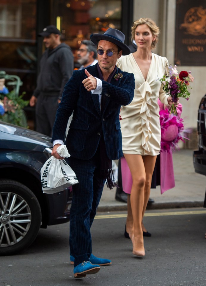  Jude Law and Phillipa Coan married in a surprise ceremony in central London
