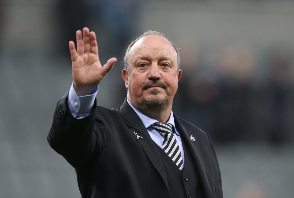  Rafa Bentiez is said to have snubbed the chance to manage Real Betis
