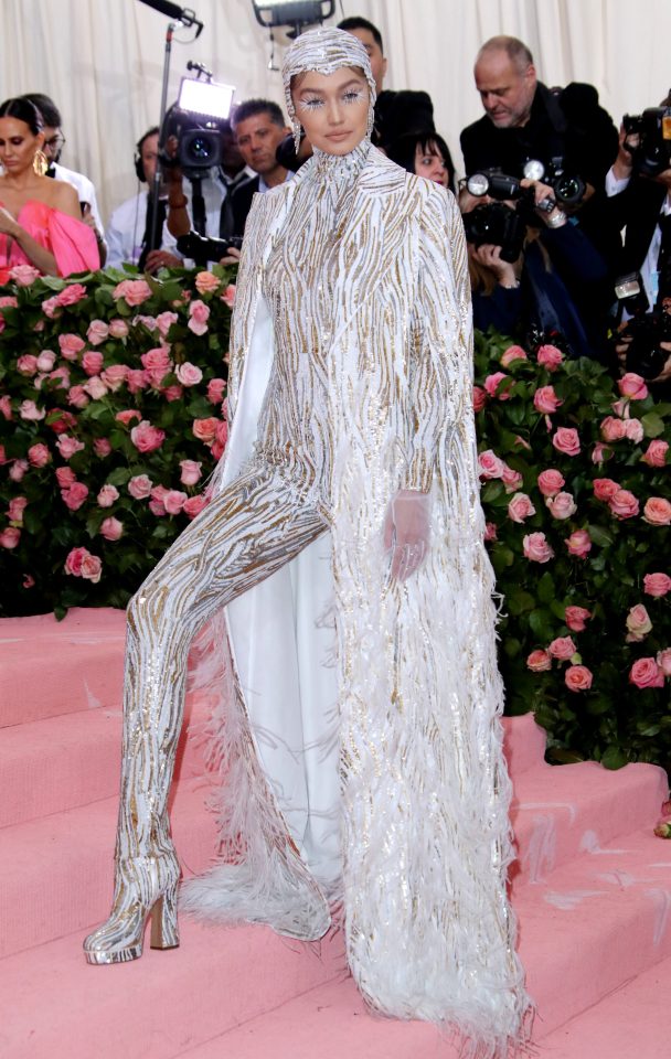  Gigi Hadid looked like a Game Of Thrones White Walkers