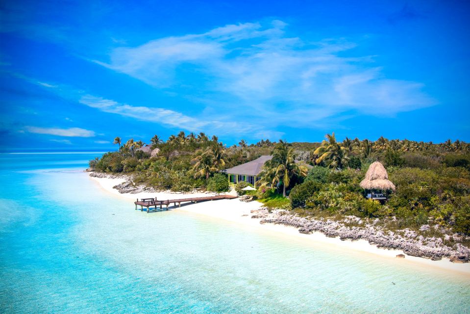 Guests are advised to fly into the island from Miami