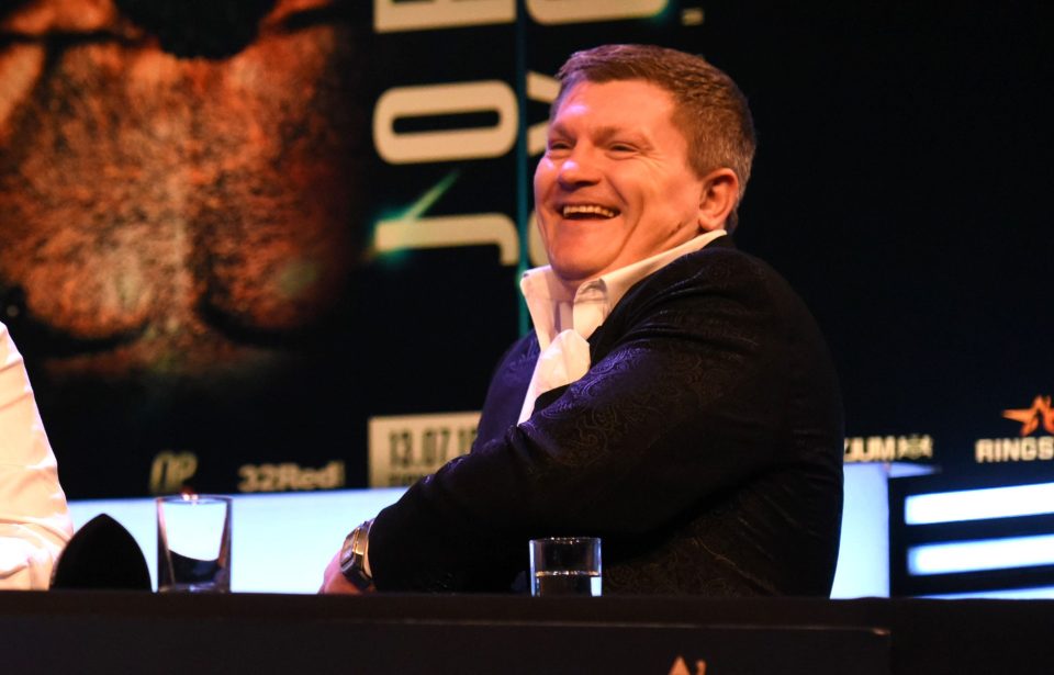  Hatton is in his corner as he eyes a second world title fight
