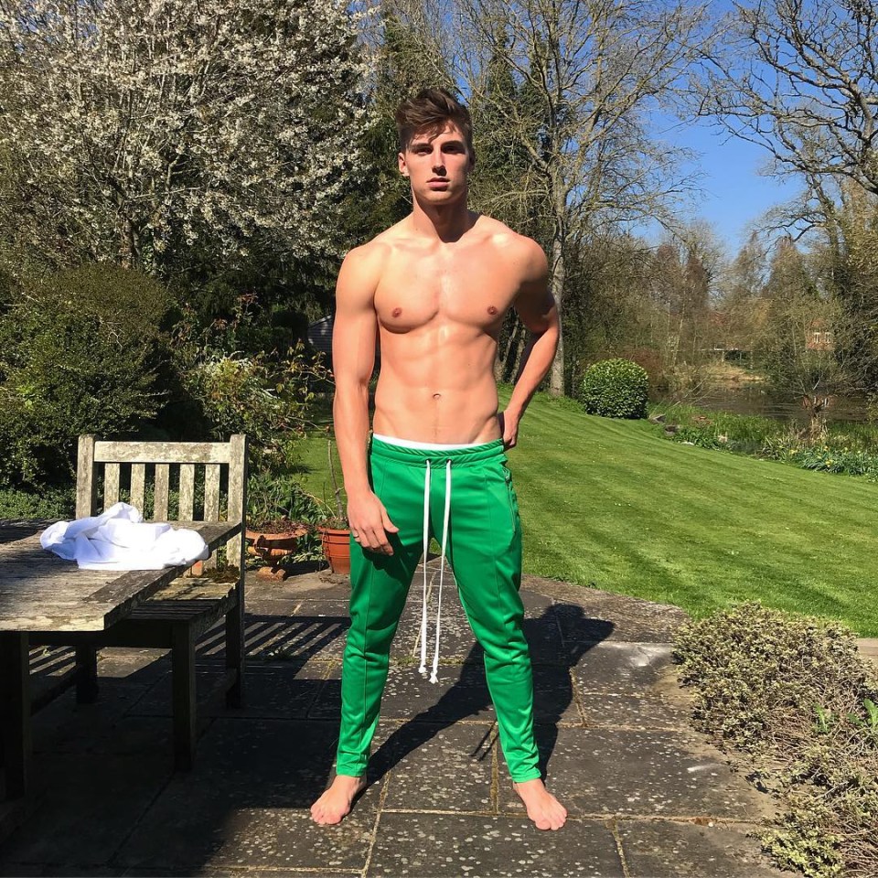  Model Ted Pullin is in talks to join the villa