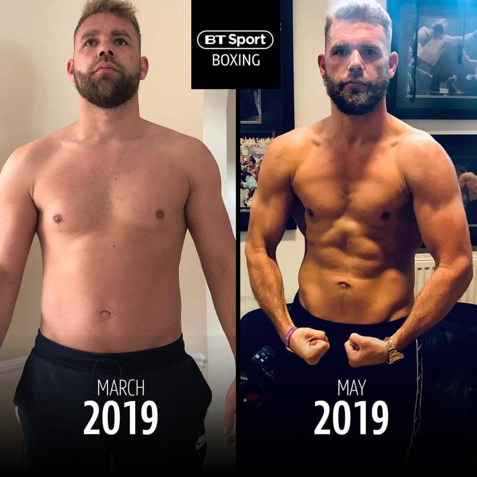  Billy Joe Saunders has undergone an incredible transformation